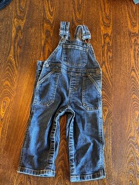Arizona Jean Company Dark Blue Denim Kids Overalls